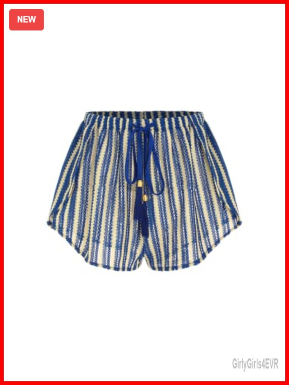 Crochet Cover Up Shorts High Waisted Swim Bottom Beach